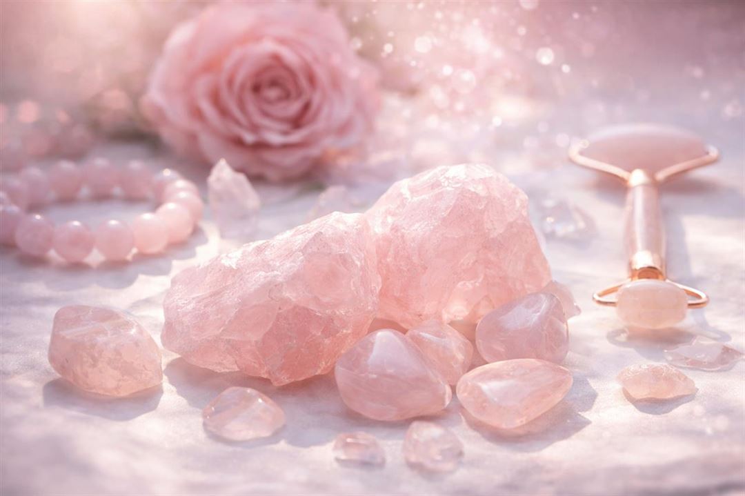Rosenkvarts - skønheden og energien bag den populære krystal