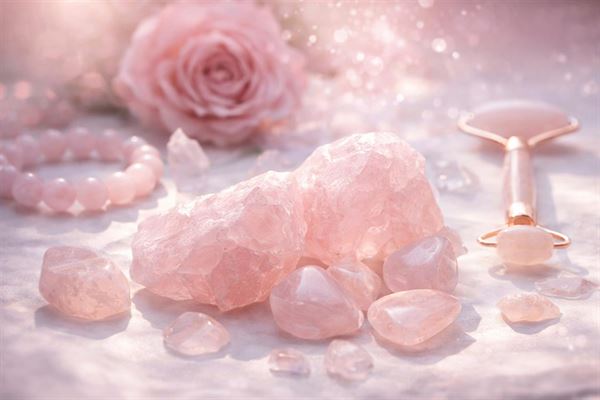 Rosenkvarts - skønheden og energien bag den populære krystal